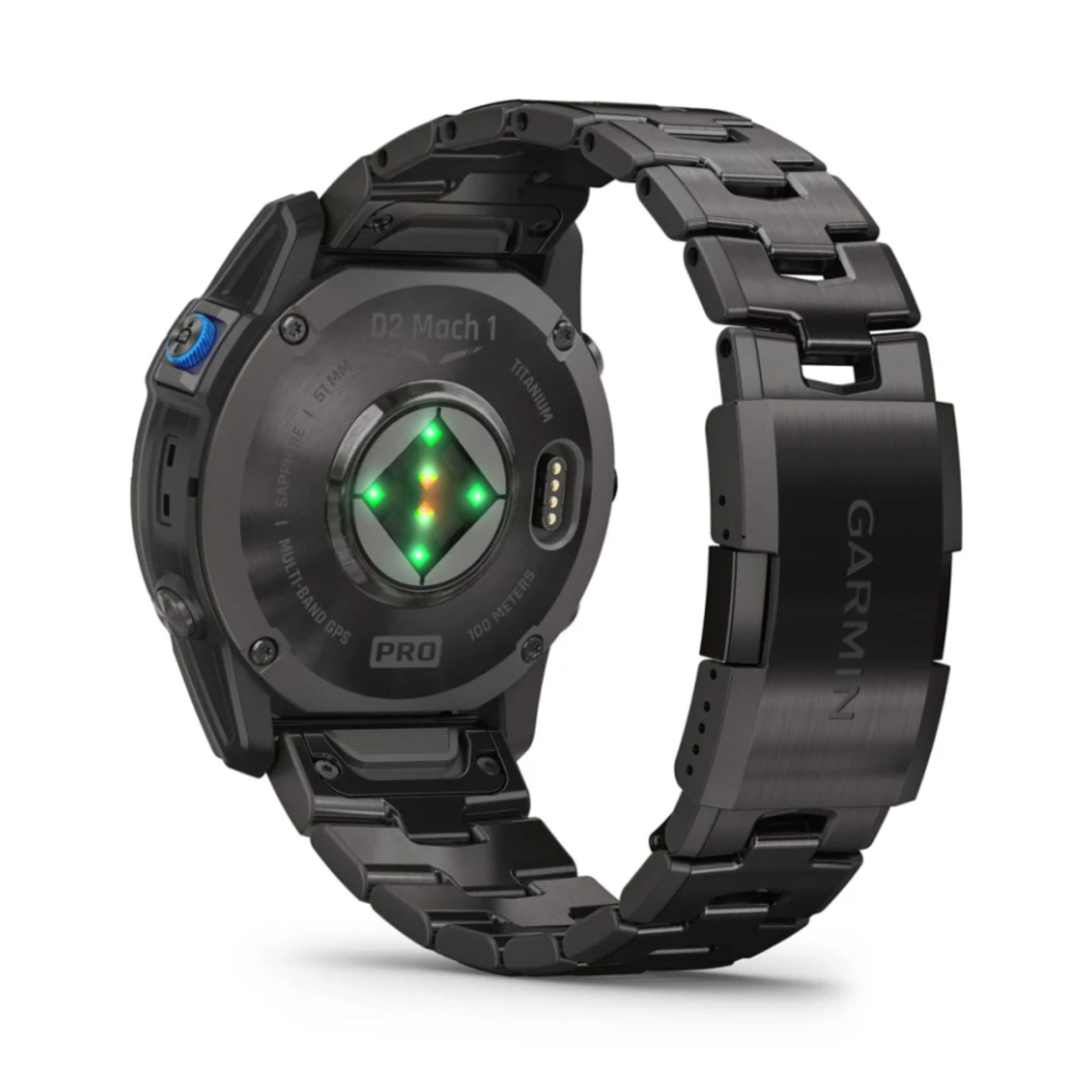 Garmin - D2 Mach 1 Pro Aviator smartwatch + vented titanium bracelet