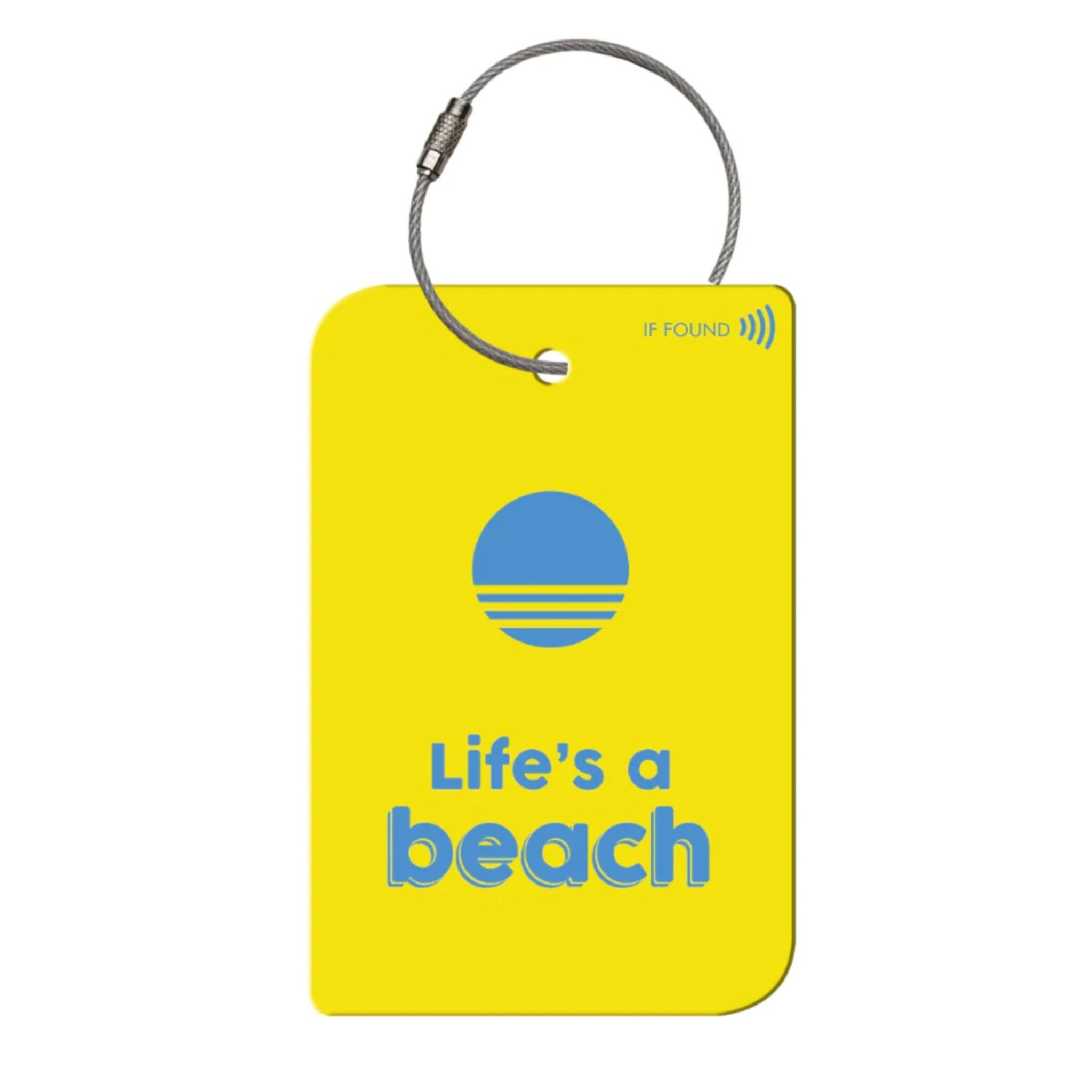 Retreev - SMART Luggage Tag with NFC (Life's a beach)