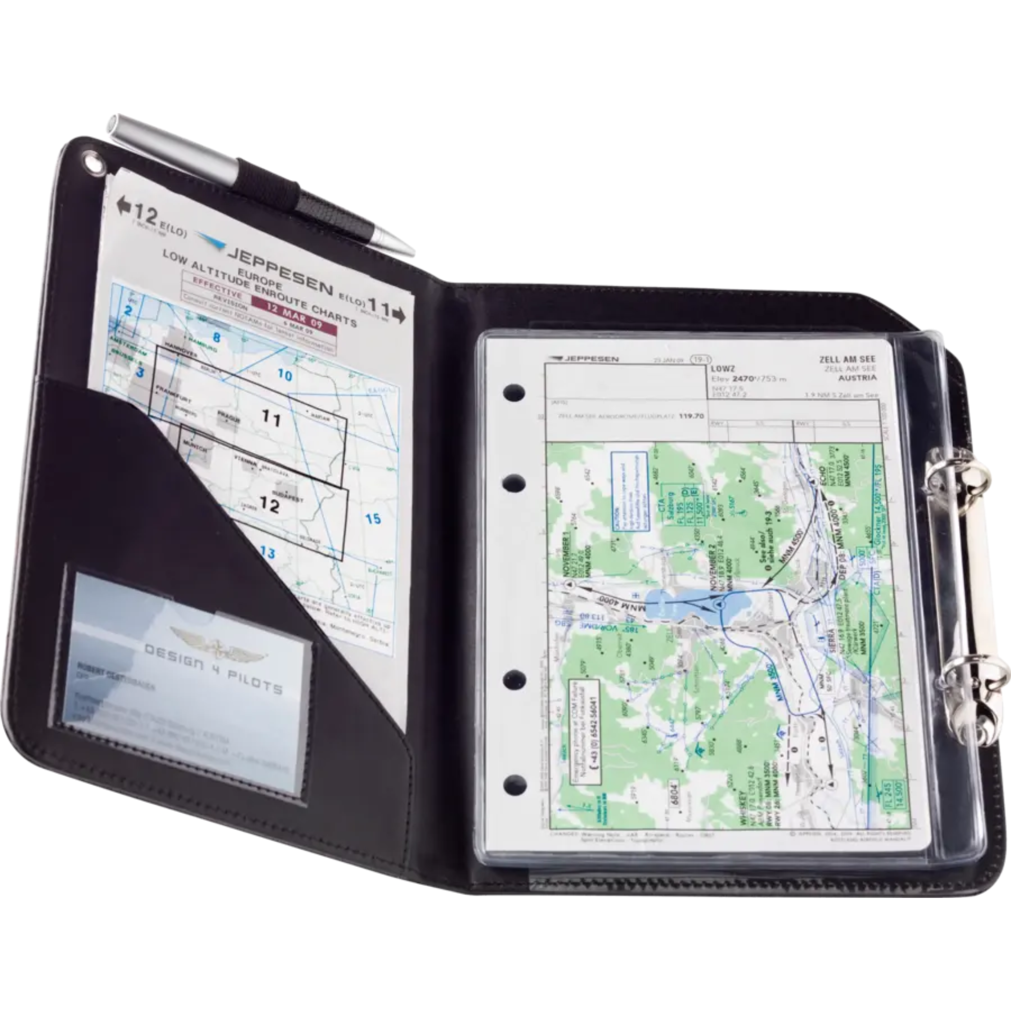 Design4Pilots - A5 Kneeboard (Profi)