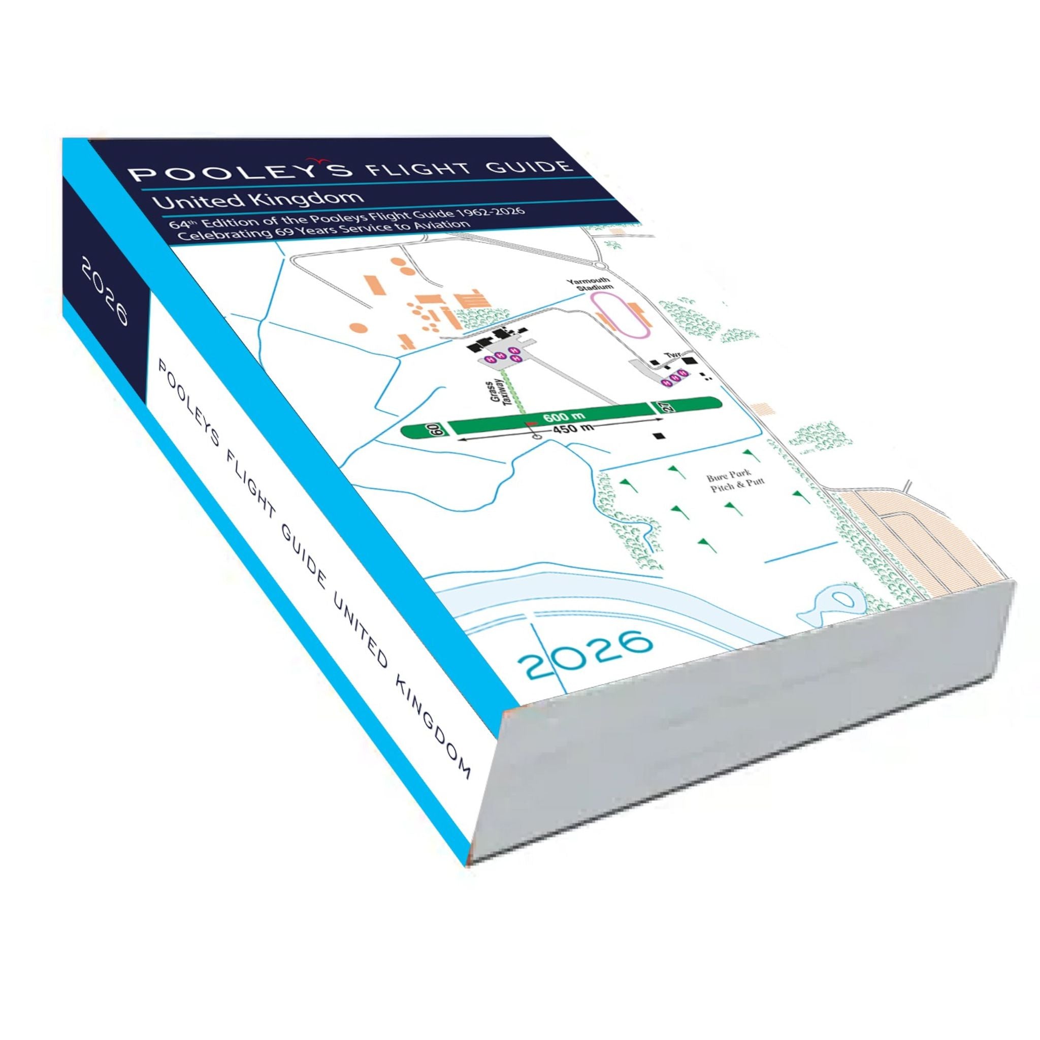 Pooleys 2026 United Kingdom Flight Guide Perfect Bound
