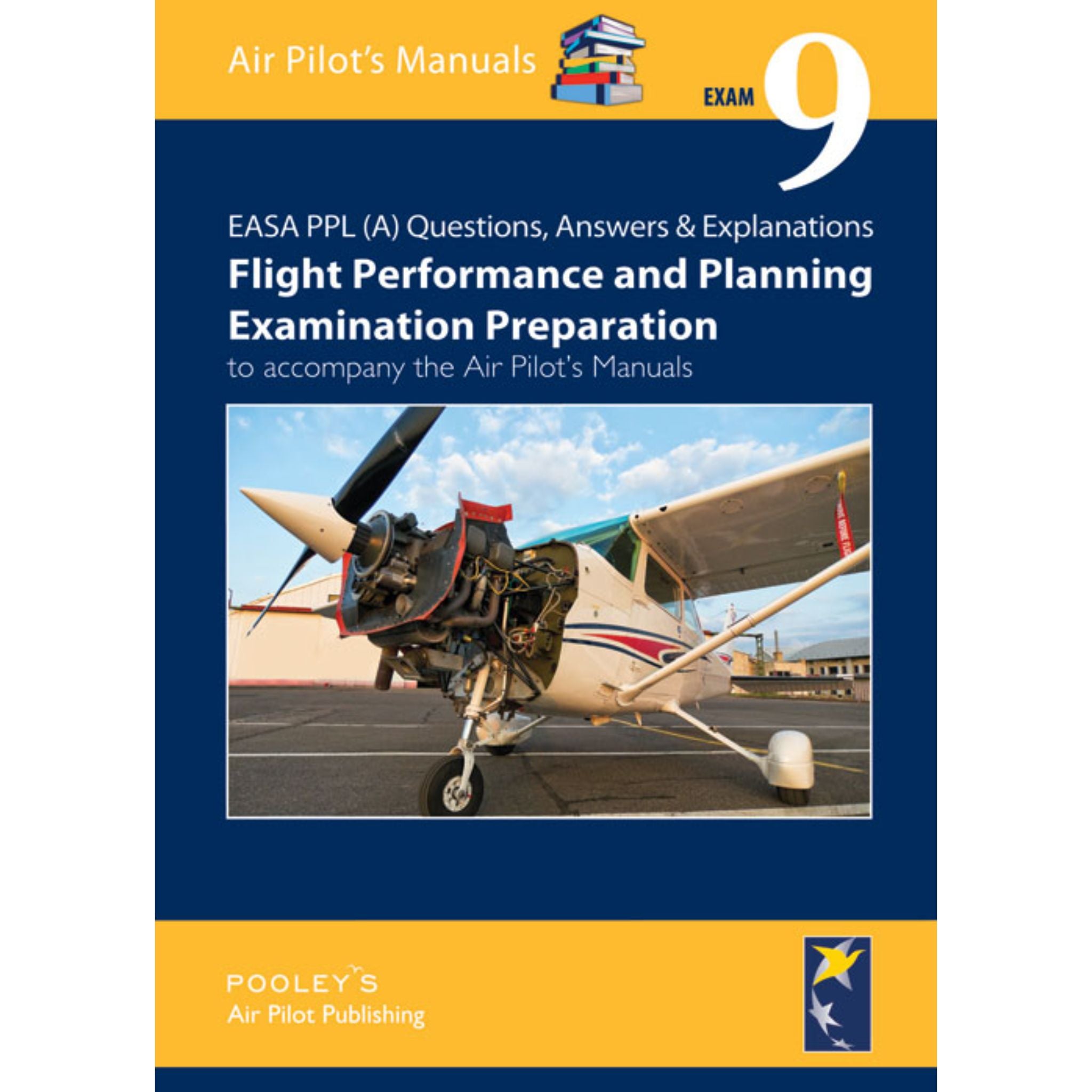Air Pilot's Manual Q&A Examination Preparation Books 1-9 for PPL (A)