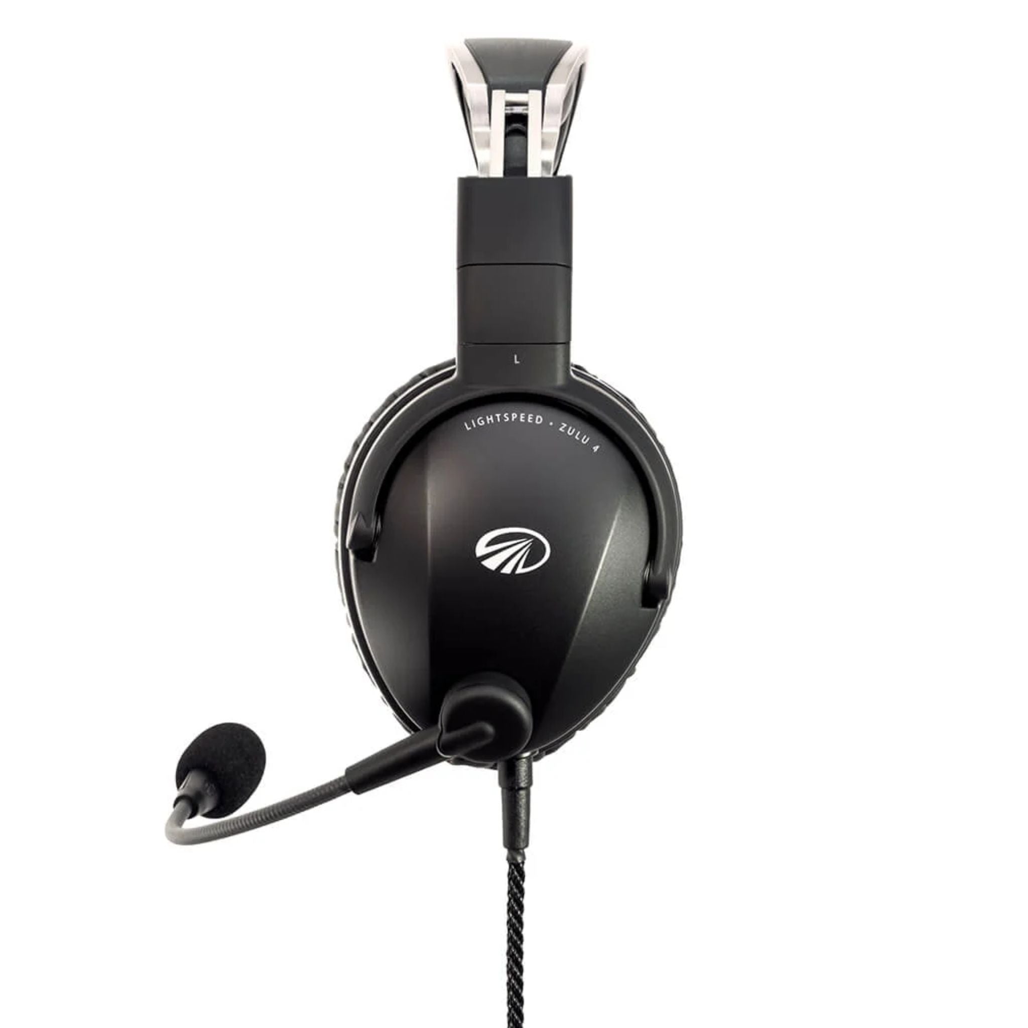 Lightspeed - Zulu 4 GA Panel Power 6-Pin ANR Headset with Bluetooth