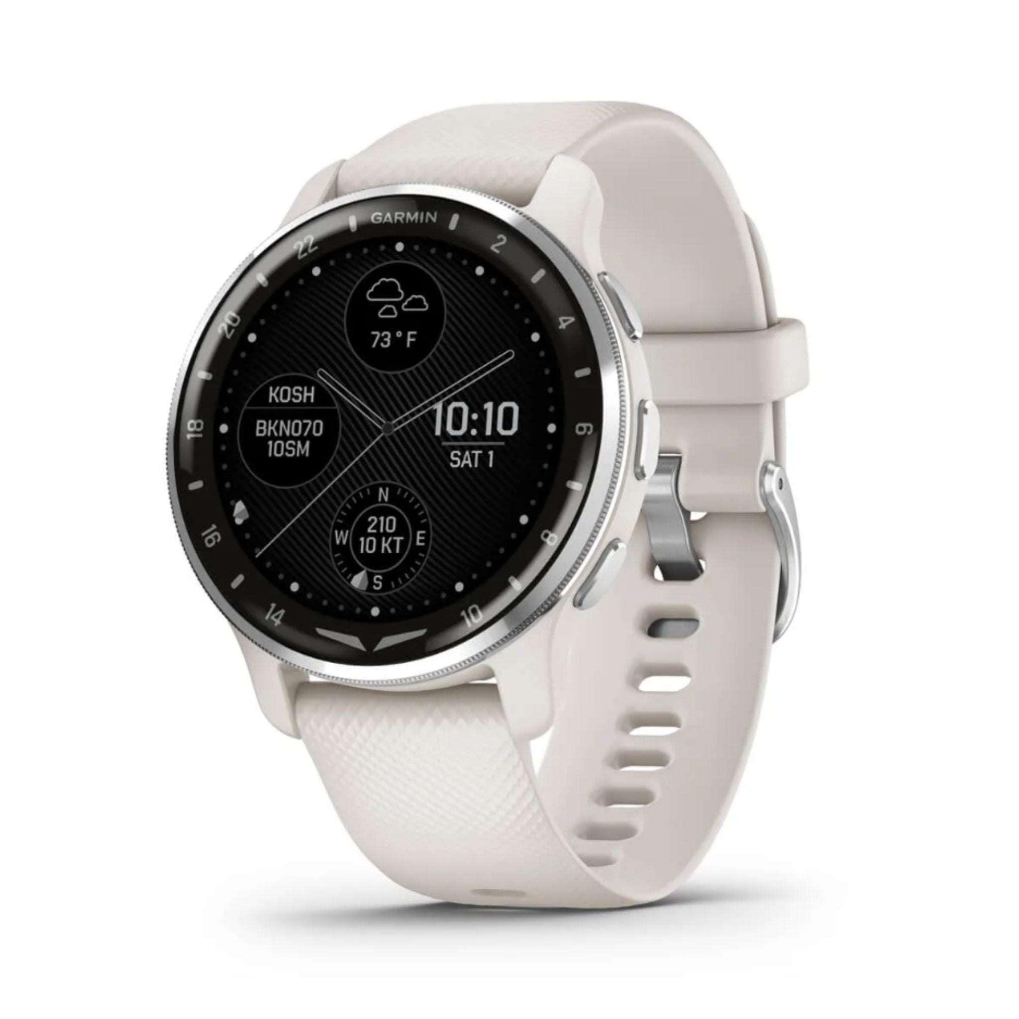 Garmin - D2 Air X10 Aviator Smartwatch - Ivory