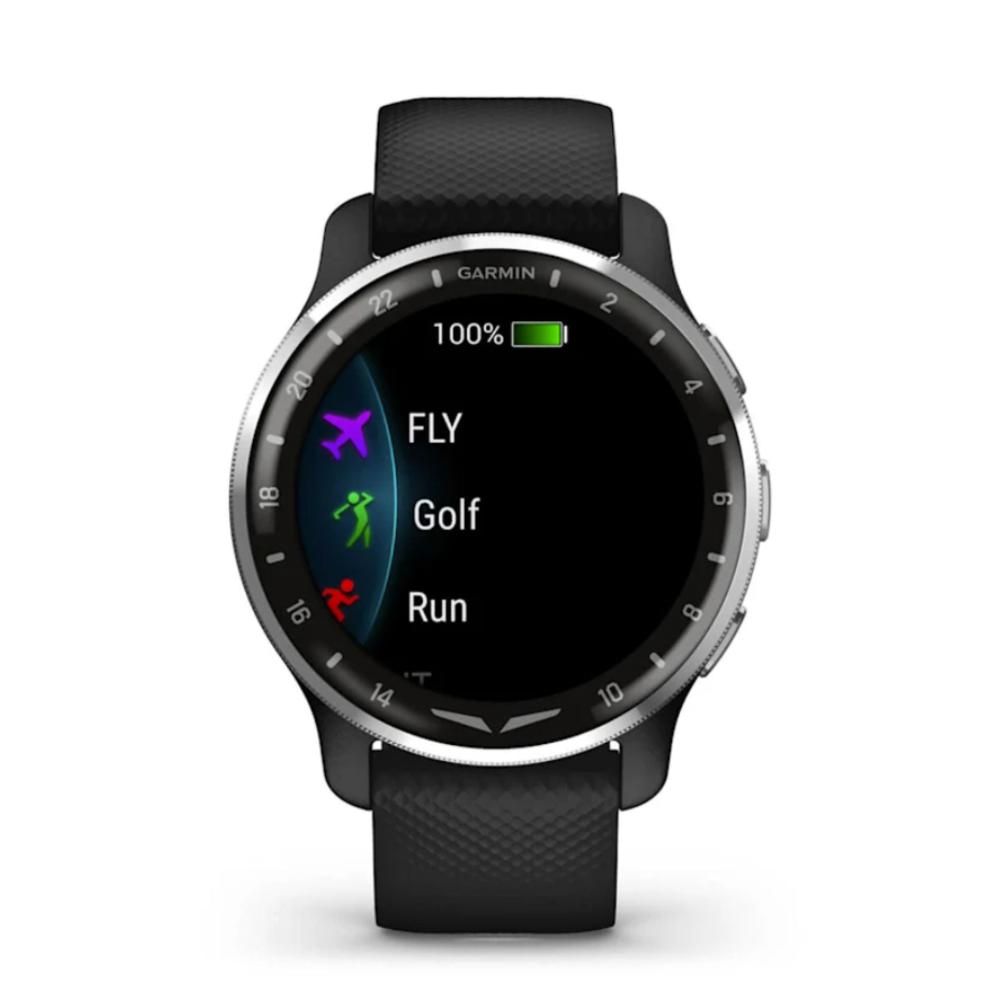 Garmin - D2 Air X10 Aviator Smartwatch - Black