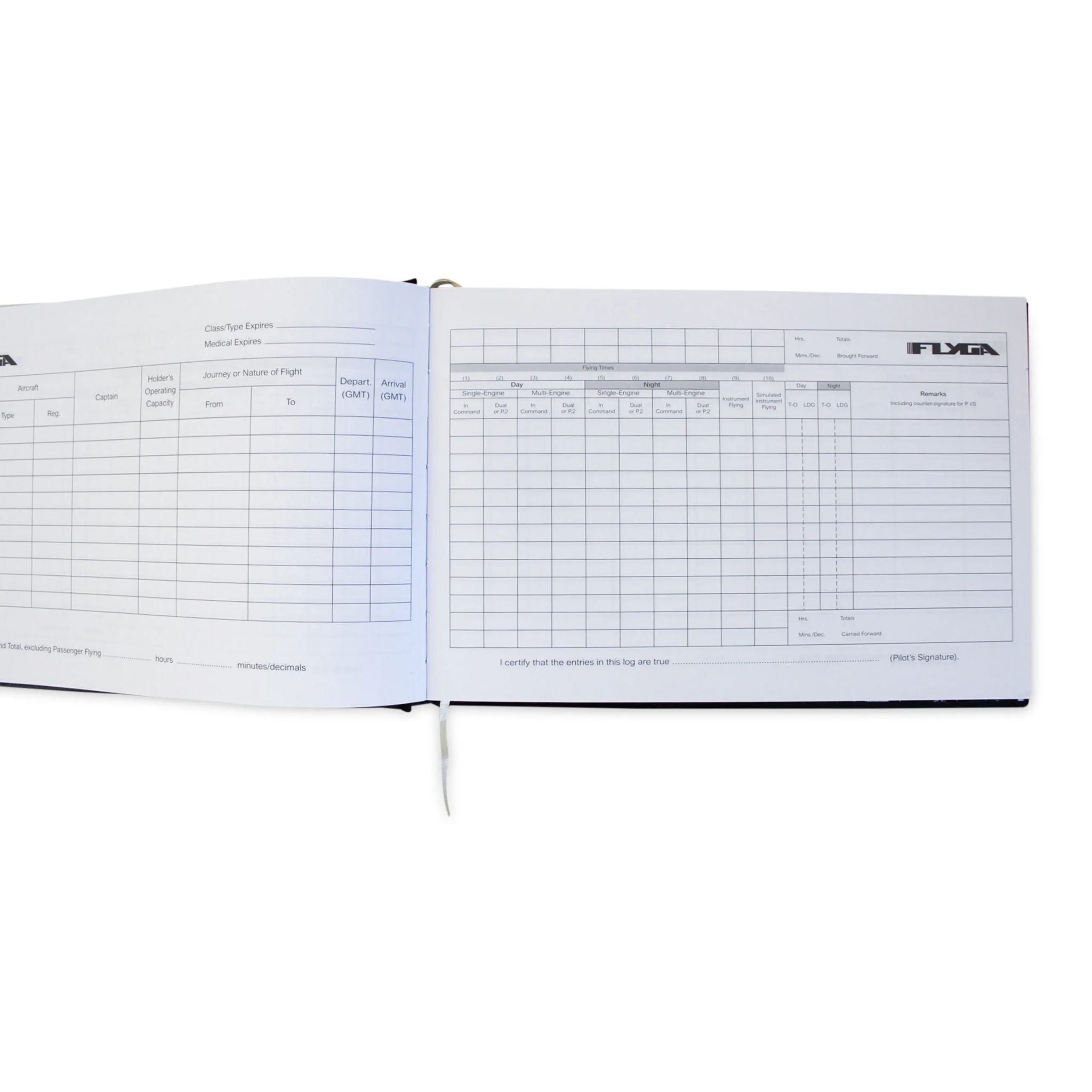 FlyGA - Pilot's Logbook