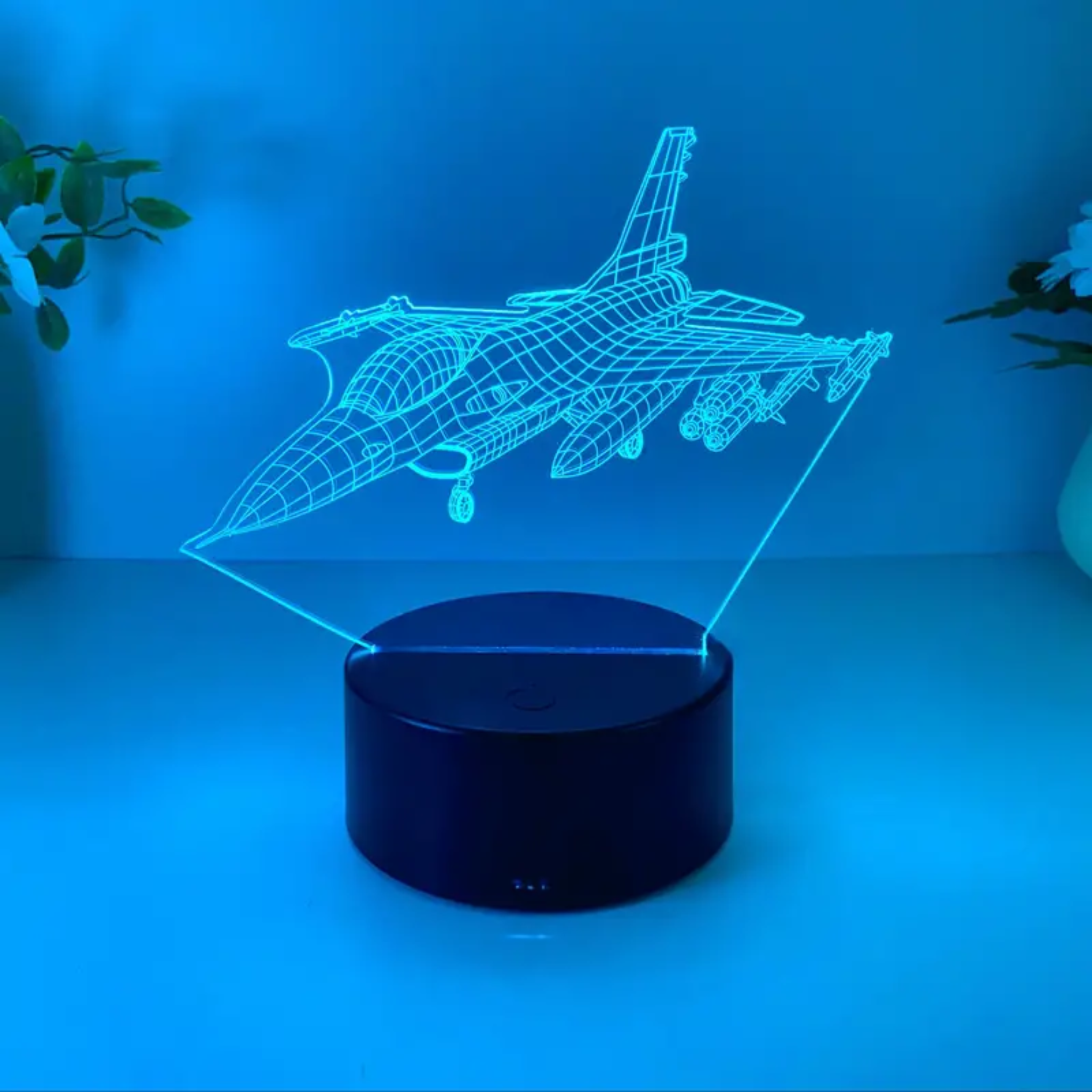 SkyGlow 3D Fighter Jet Lamp