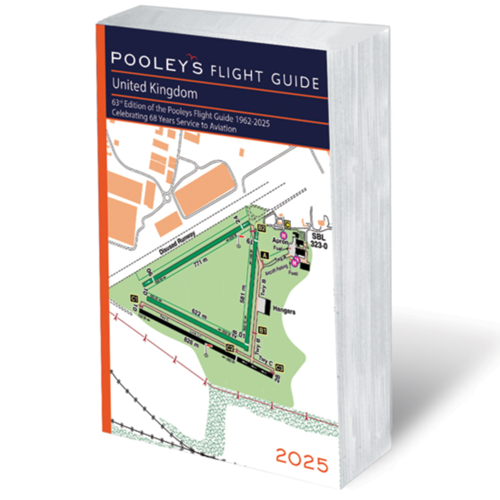 Pooleys 2025 United Kingdom Flight Guide Perfect Bound