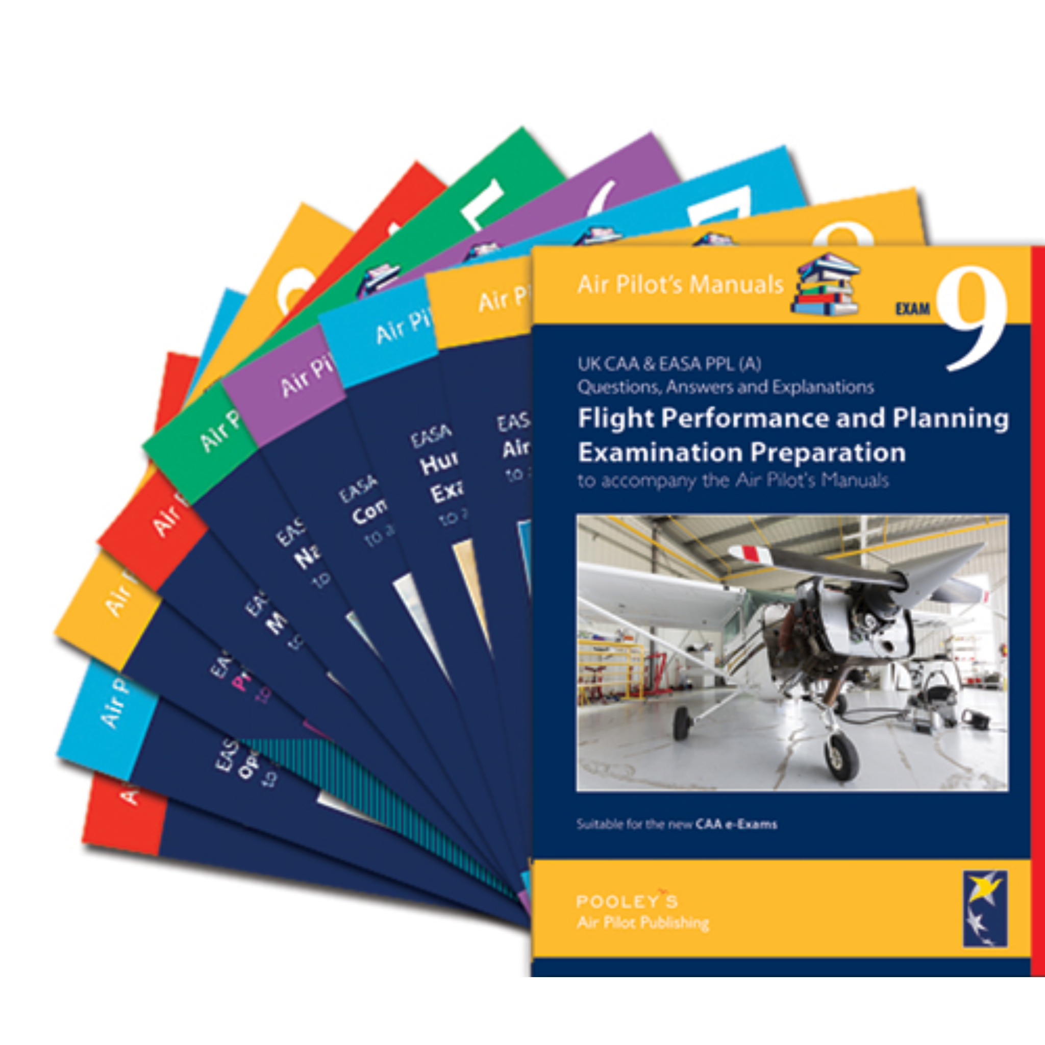 Q&A Examination Preparation Books 1-9 for PPL (A)