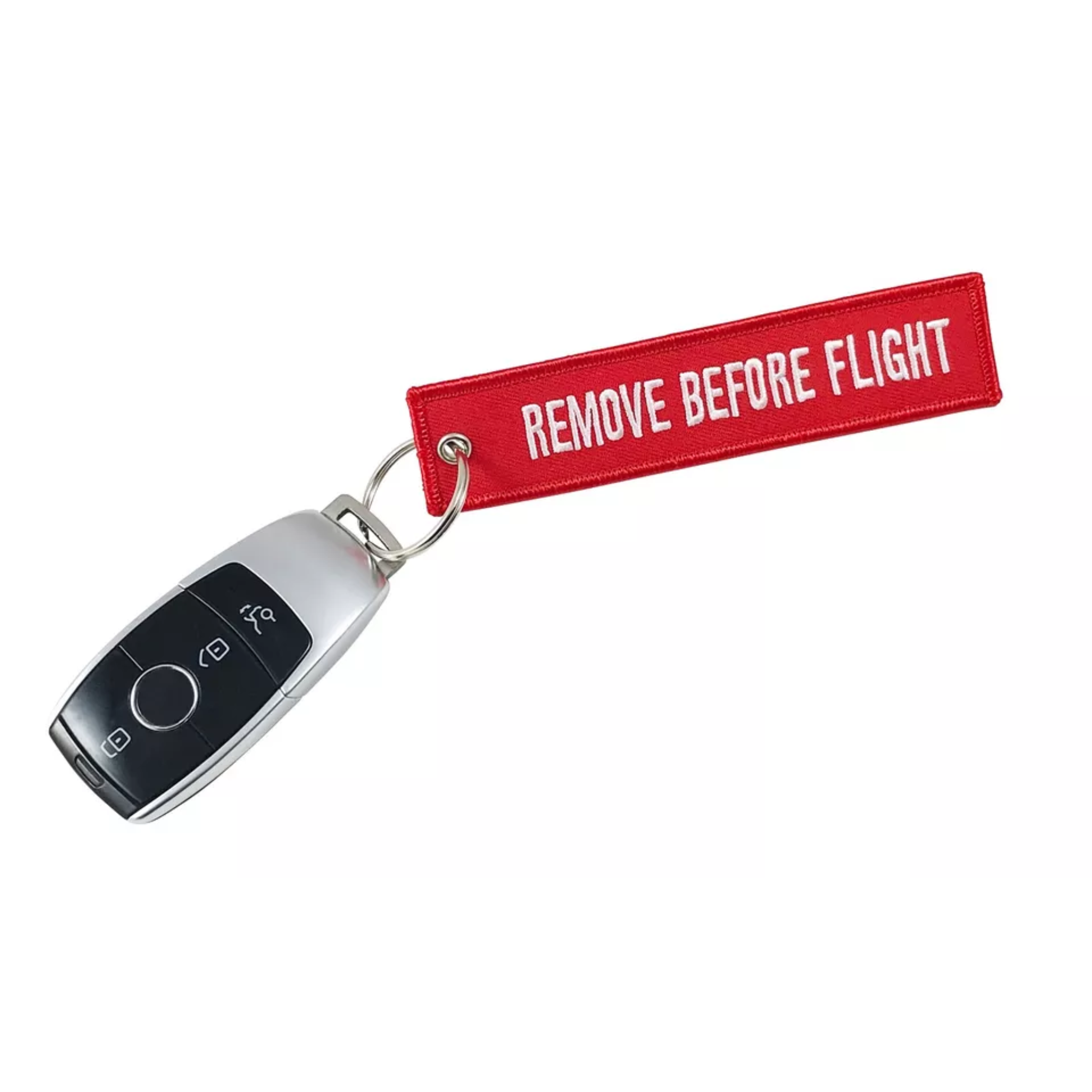 Remove Before Flight Keyring